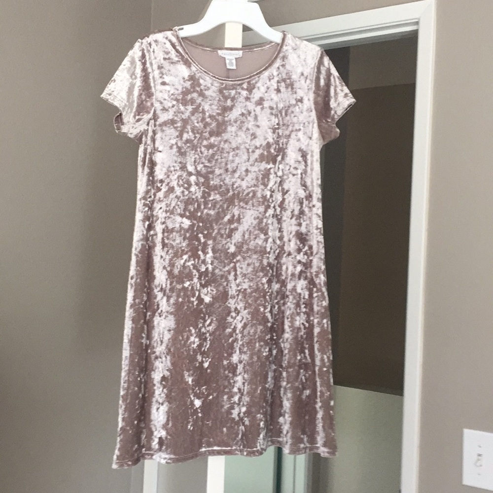 Crushed Velvet Dress